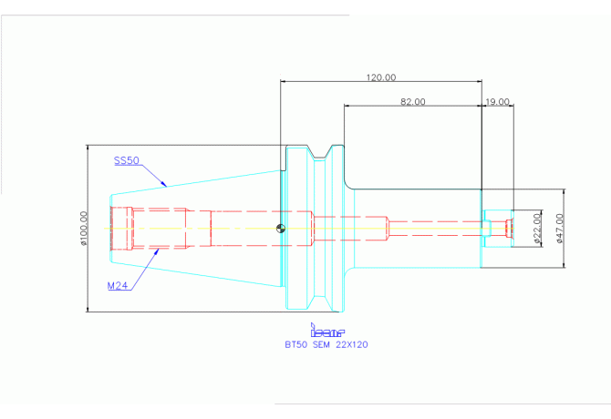 BT50 SEM 22X120