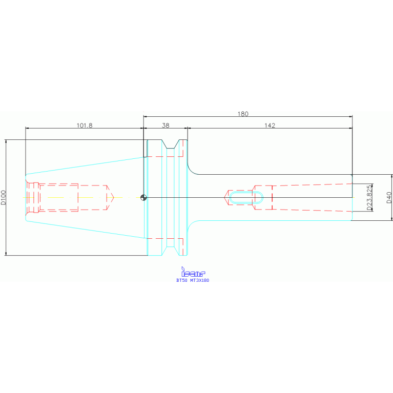 BT50 MT3X180