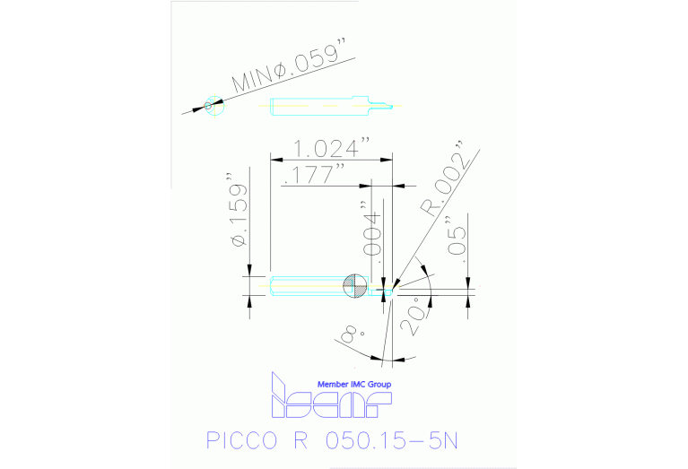 PICCO R 050.15-5N IC908