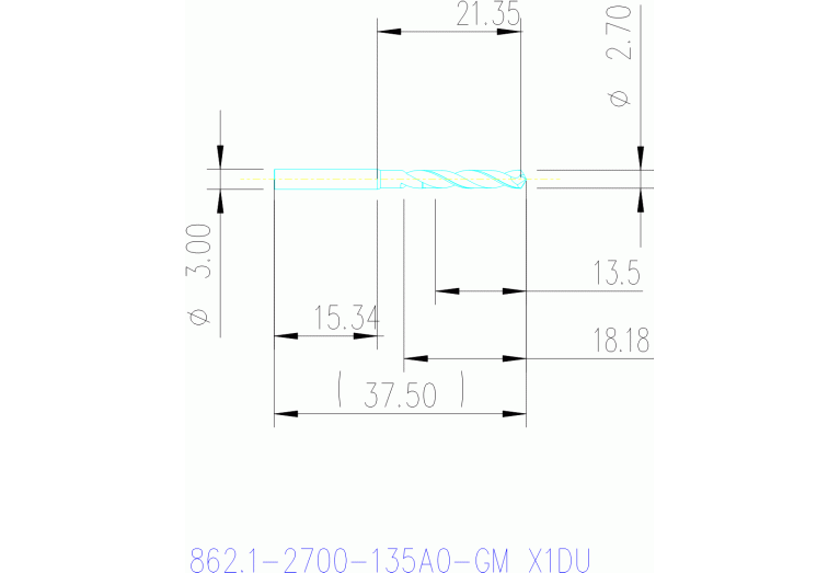 862.1-2700-135A0-GM X1DU