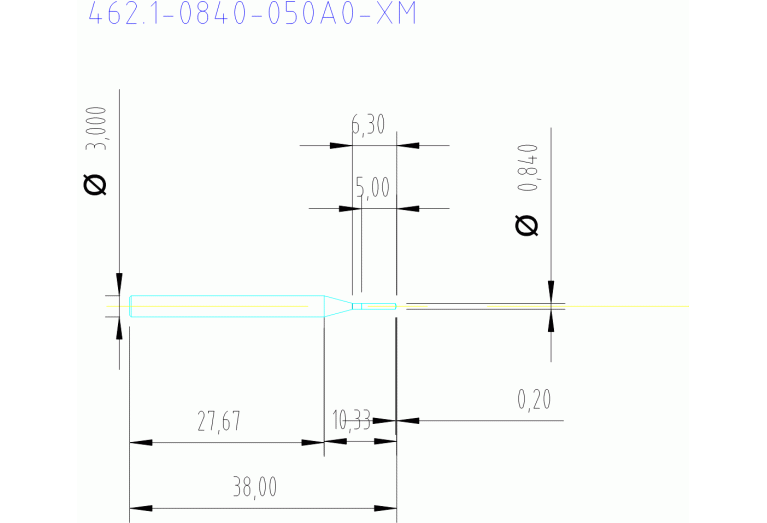 462.1-0840-050A0-XM H10F