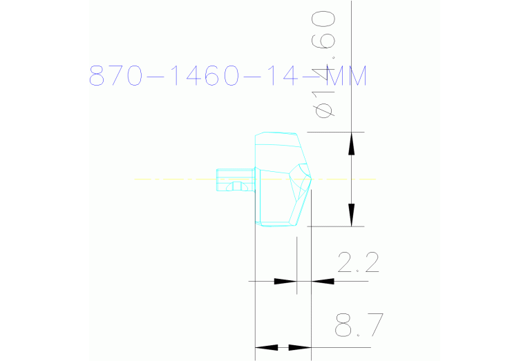 870-1460-14-MM 2234
