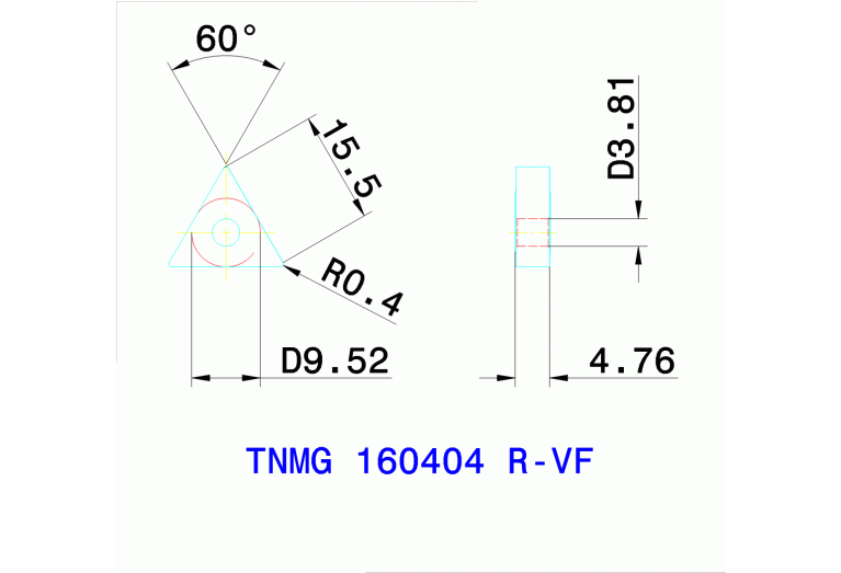 TNMG 160404 R-VF TT8125