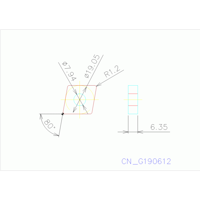 CNMG190612N-EM AC8115P