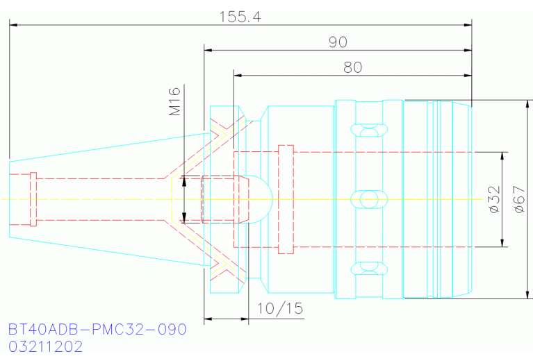 BT40ADB-PMC32-090