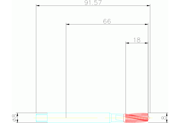 T300-SM100DB-M8X075 D115