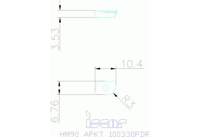 HM90 APKT 100330PDR IC928