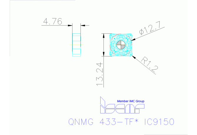QNMG 120412-TF IC8150