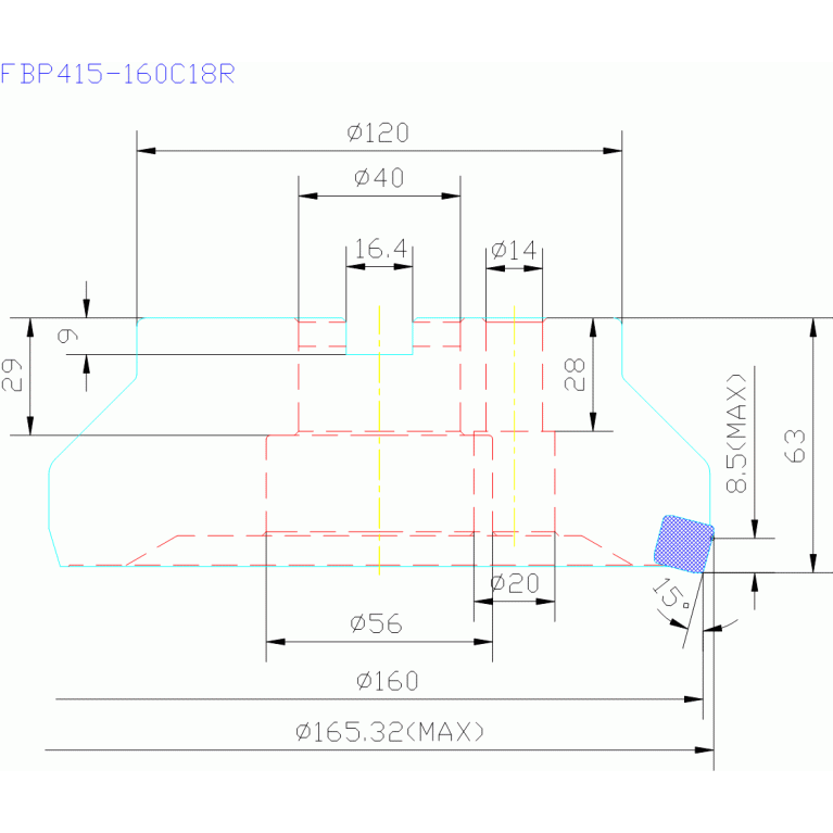 FBP415-160C18R