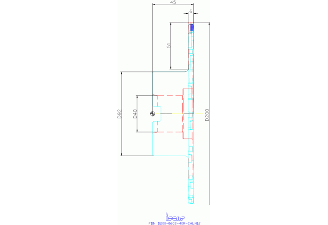 FDN D200-0608-40R-CALN12