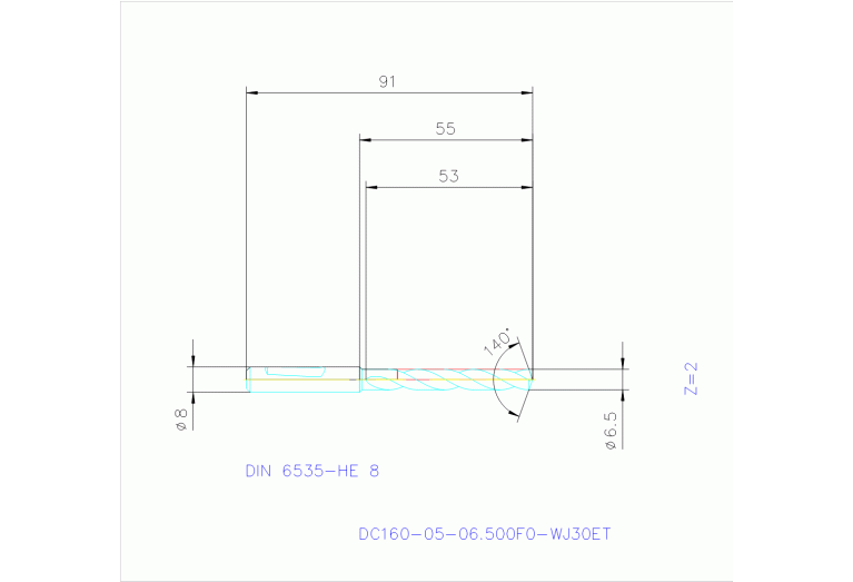 DC160-05-06.500F0-WJ30ET