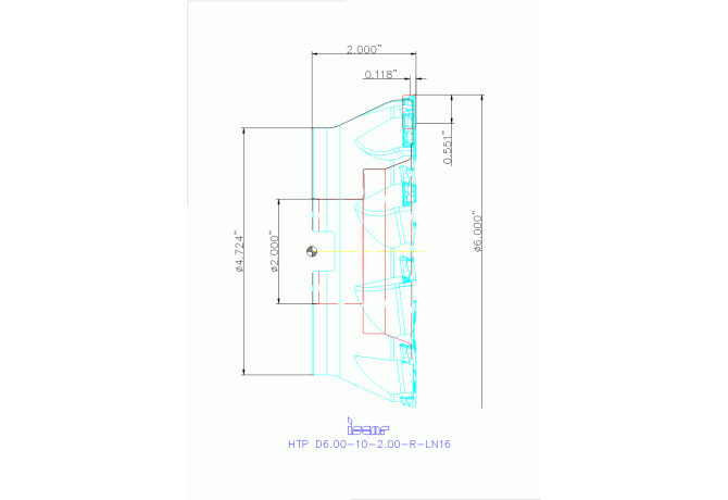 HTP D6.00-10-2.00-R-LN16