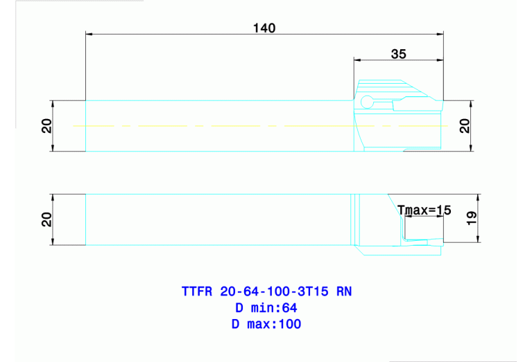 TTFR 20-64-100-3T15 RN