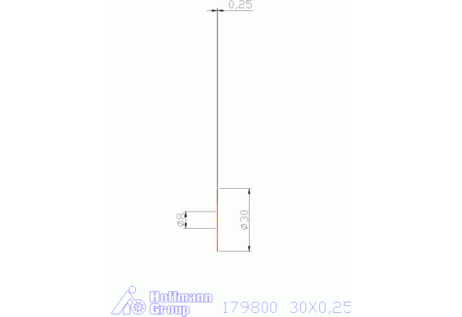 179800 30X0,25