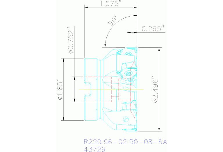 R220.96-02.50-08-6A