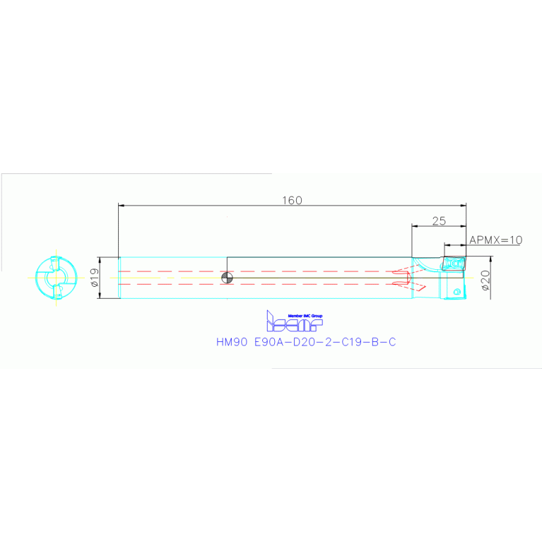 HM90 E90A-D20-2-C19-B-C