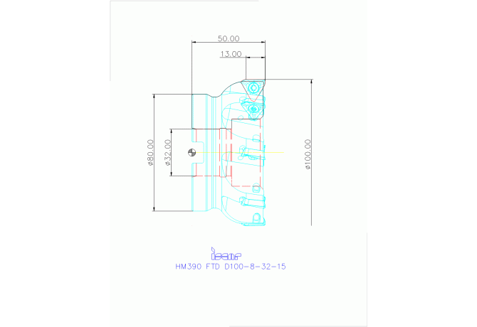 HM390 FTD D100-8-32-15