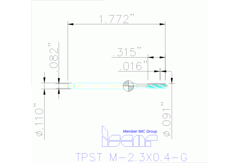 TPST M-2.3X0.4-G HENI