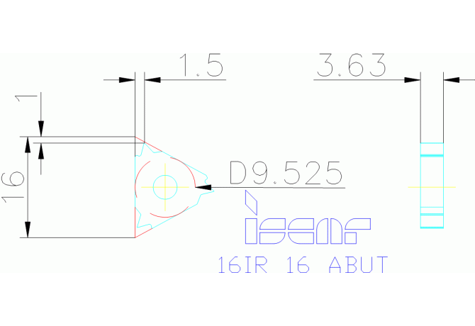 16IR 16 ABUT IC908