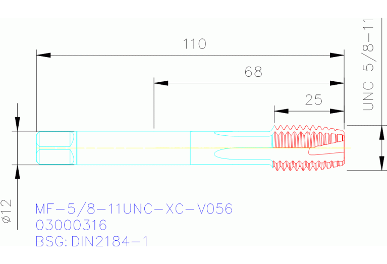 MF-5/8-11UNC-XC-V056