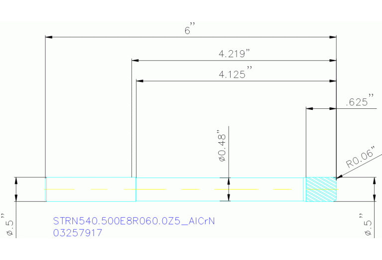 STRN540.500E8R060.0Z5 ALCRN