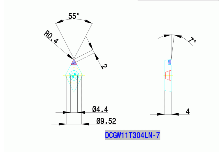 DCGW 11T304 LN-7 KP300