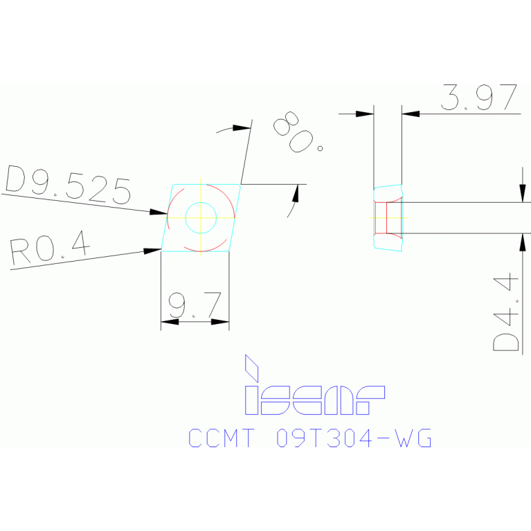 CCMT 09T304-WG IC8250