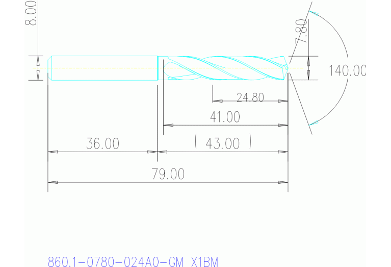 860.1-0780-024A0-GM X1BM