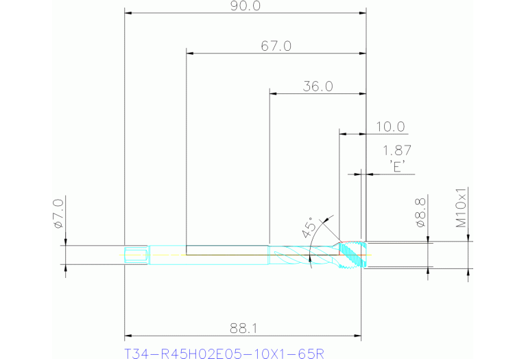 T34-R45H02E05-10X1-65R