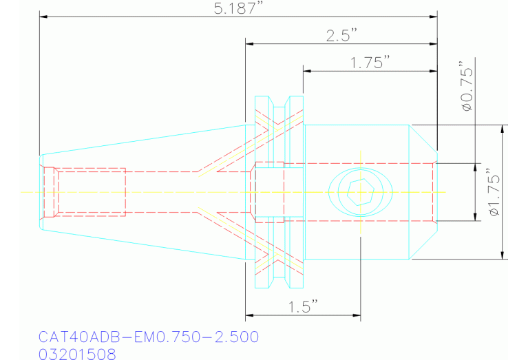 CAT40ADB-EM0.750-2.500
