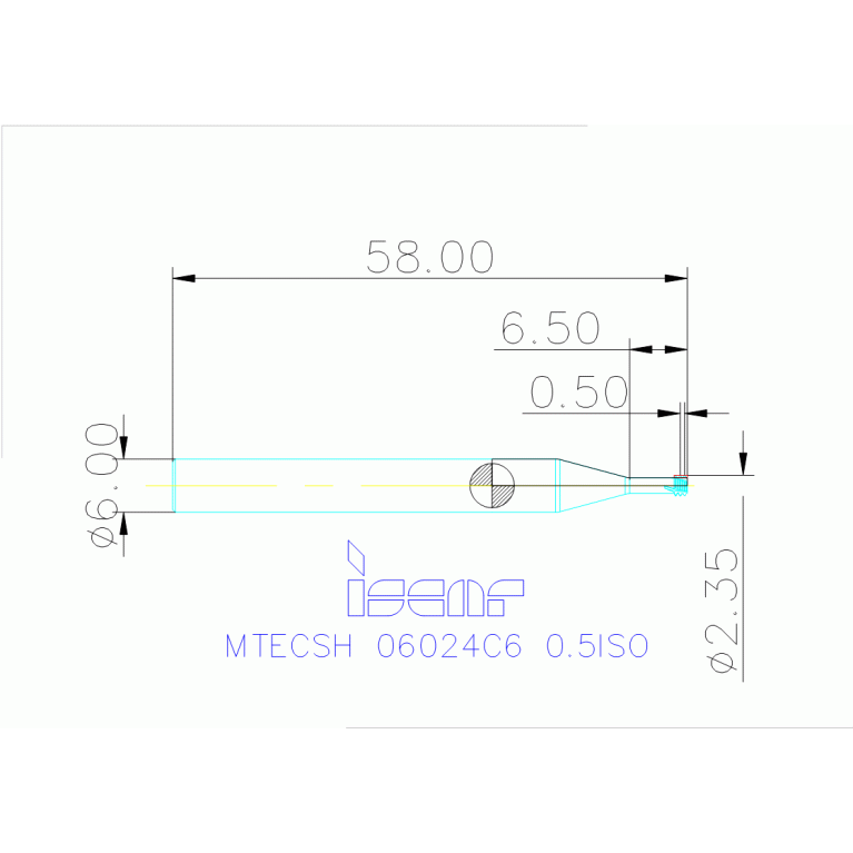 MTECSH 06024C6 0.5ISO IC903