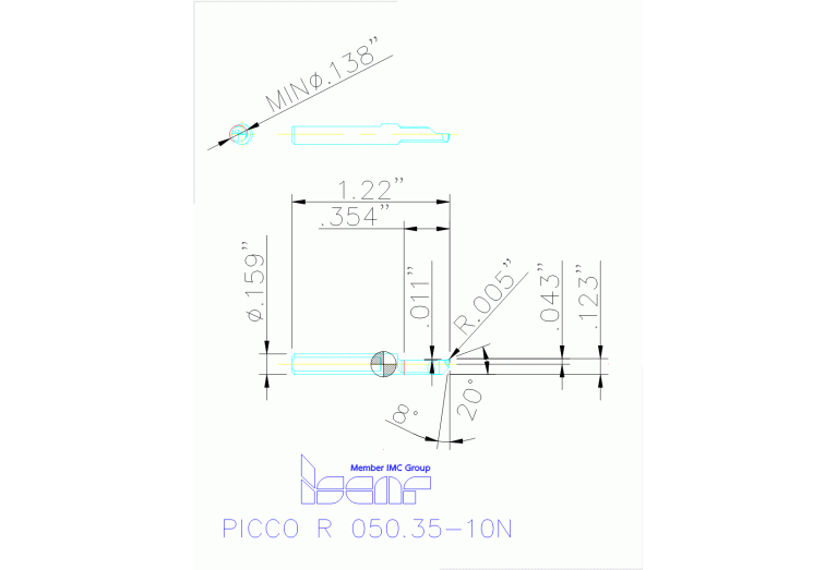 PICCO R 050.35-10N IC908