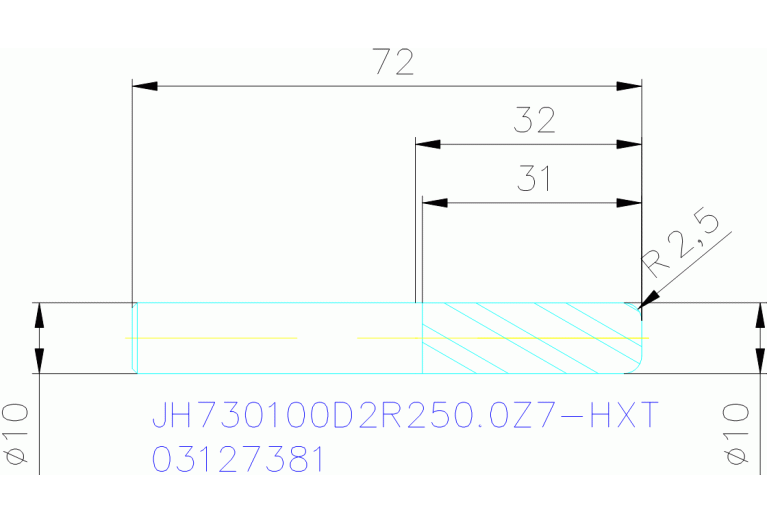 JH730100D2R250.0Z7-HXT