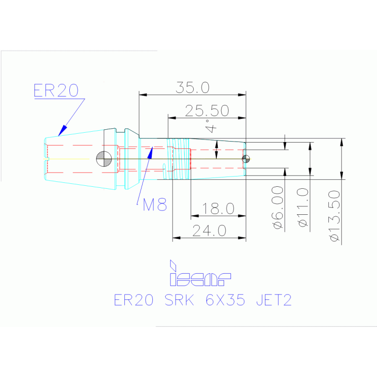 ER20 SRK 6X35 JET2