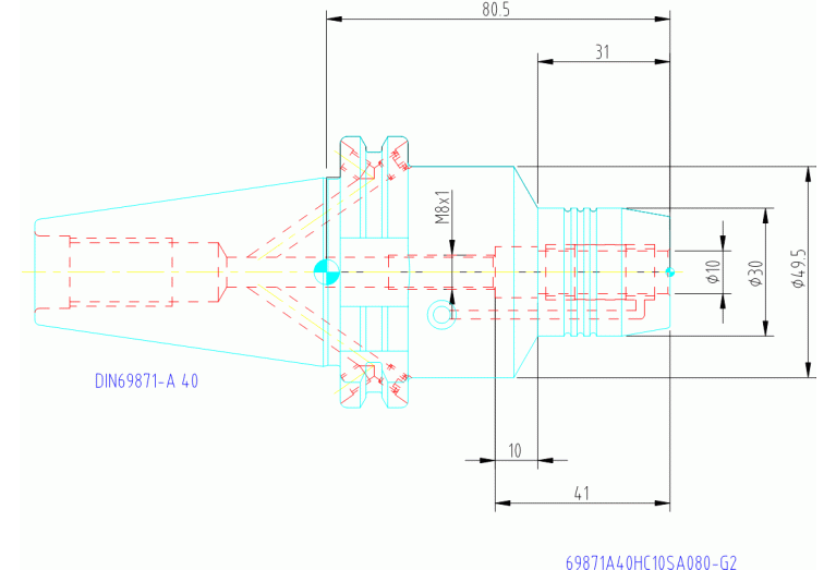 69871A40HC10SA080-G2