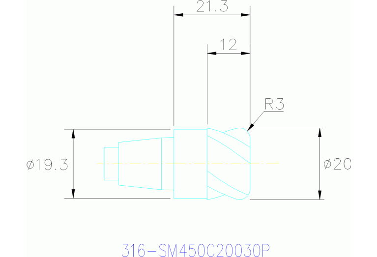 316-20SM450C20030P 1030