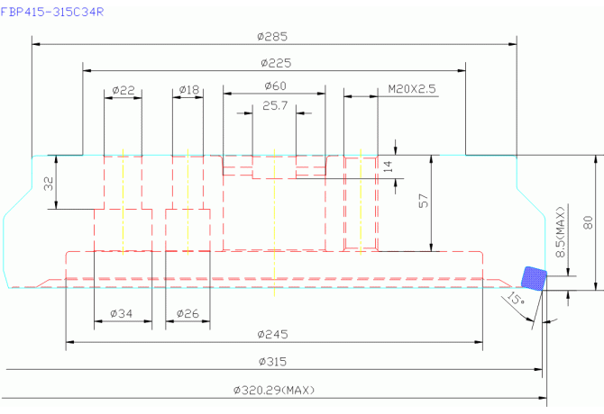 FBP415-315C34R
