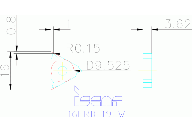 16ERB 19 W IC908