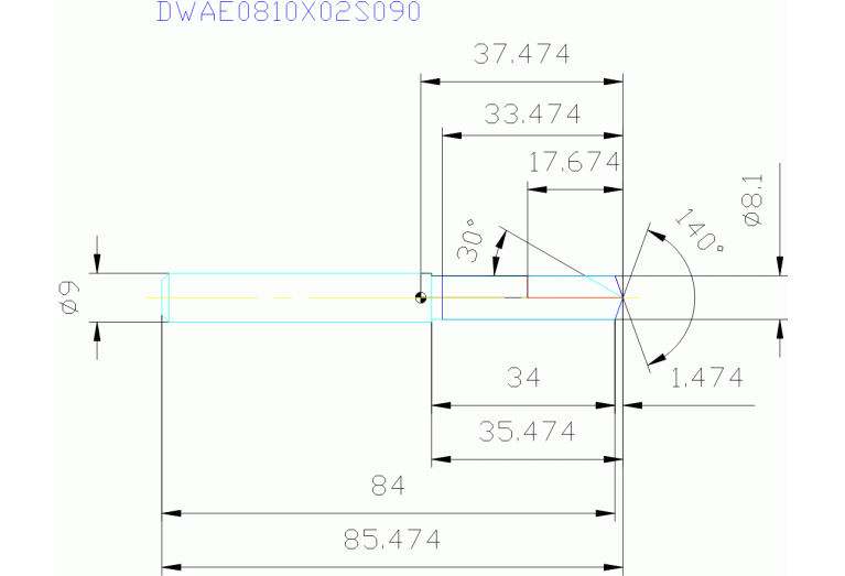 DWAE0810X02S090 DP102A