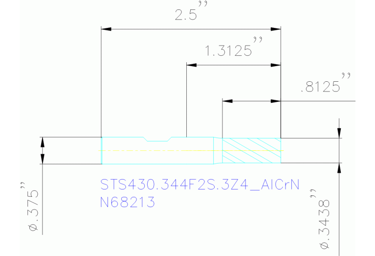 STS430.344F2S.3Z4 ALCRN