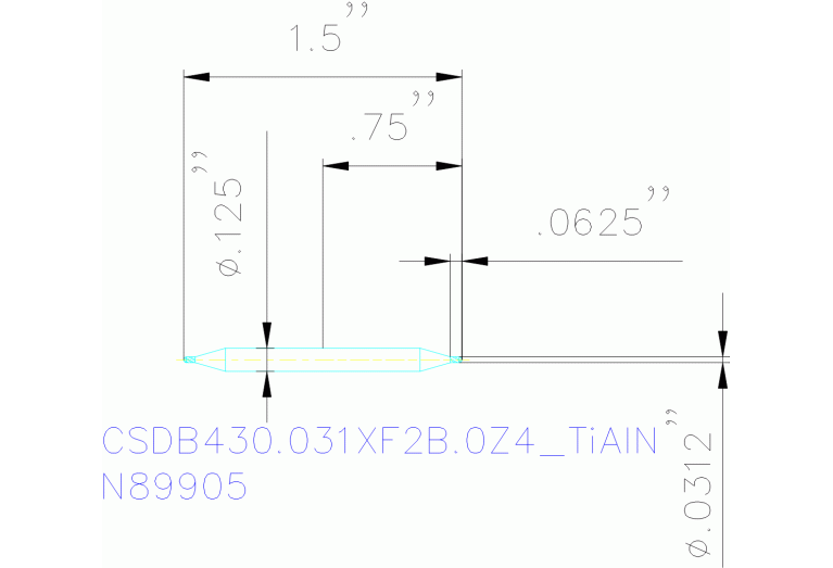 CSDB430.031XF2B.0Z4 TIALN