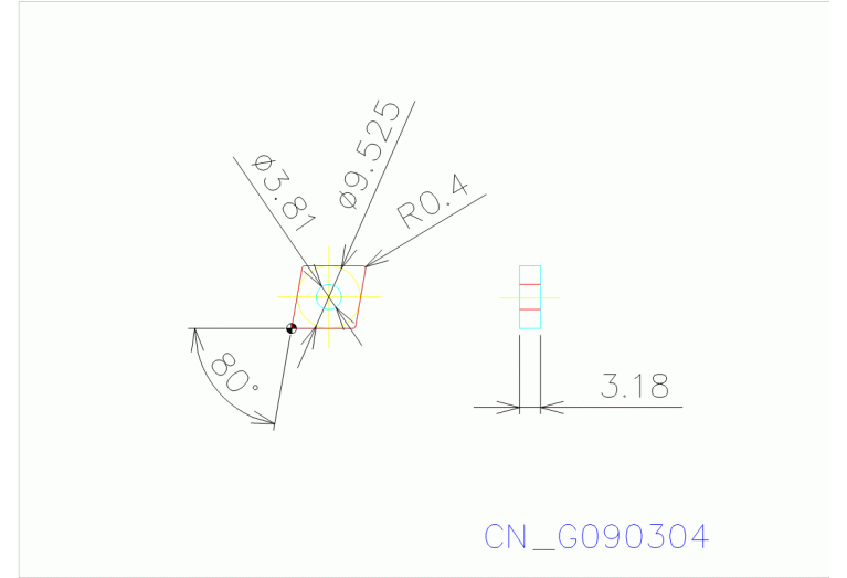 CNMG090304N-LU AC8115P