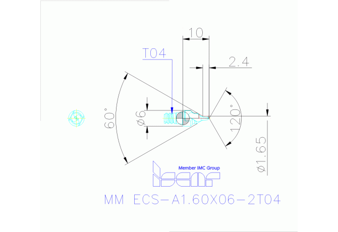 MM ECS-A1.60X06-2T04 IC908
