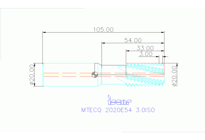 MTECQ 2020E54 3.0ISO IC908
