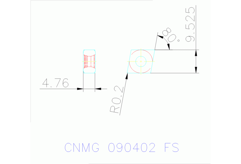 CNMG 090402 FS TT8115