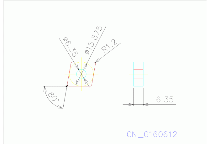 CNMG160612N-UX AC8115P
