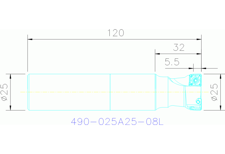 490-025A25-08L