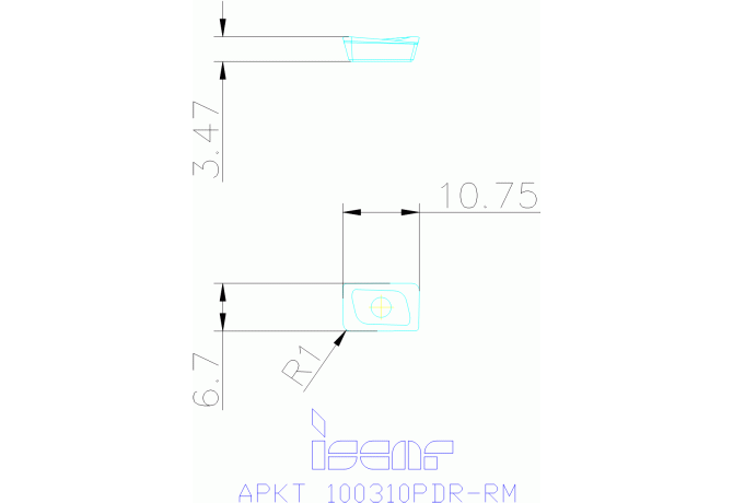 APKT 100310PDR-RM IC328