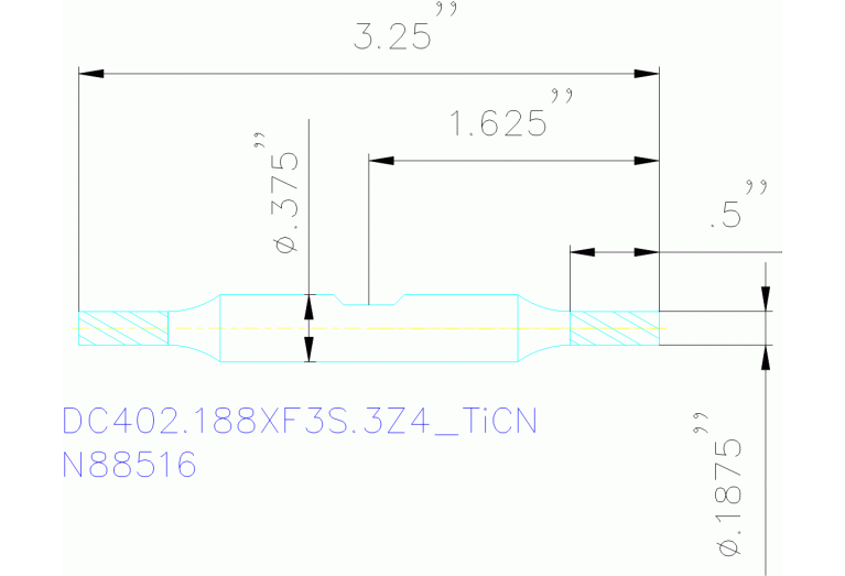DC402.188XF3S.3Z4 TICN