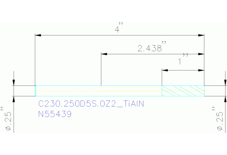 C230.250D5S.0Z2 TIALN